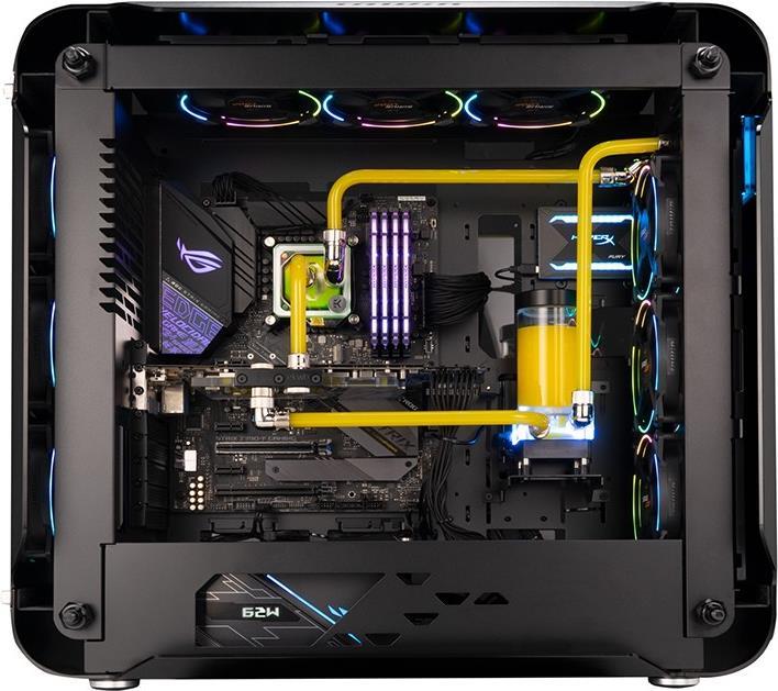 Купить In Win 925 - Full Tower - PC - Aluminium - SECC - Gehärtetes Glas - Schwarz - ATX - EATX - micro ATX - Mini-ITX - 20 cm (925 BLACK) в магазине wardena.ru