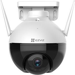 Купить EZVIZ Outdoor Schwenk-/Neige-Überwachungskamera, 1080p Full-HD, Nachtsicht in Farbe & KI-basierte Personenerkennung, IP65, WLAN, Außen IP Kamera, 360° Blick, Blitzlicht, Mikrofon für Audioempfang, C8C, Pan/Tilt, MicroSD- (303101845) в магазине wardena.ru