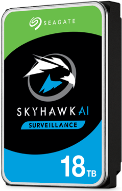 Купить Seagate SkyHawk AI ST18000VE002 - Festplatte - 18TB - intern - 3.5" (8,9 cm) - SATA 6Gb/s - Puffer: 256MB - mit 3 Jahre Seagate Rescue Datenwiederherstellung (ST18000VE002) в магазине wardena.ru