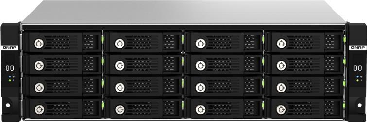 Купить QNAP TL-R1620Sdc - Festplatten-Array - 16 Schächte (SATA-600 / SAS-3) - SAS 12Gb/s (extern) - Rack - einbaufähig - 3U (TL-R1620SDC) в магазине wardena.ru