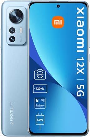Купить Xiaomi 12X - 5G Smartphone - Dual-SIM - RAM 8 GB / Interner Speicher 128 GB - OLED-Display - 6.28" - 2400 x 1080 Pixel (120 Hz) - Triple-Kamera 50 MP, 13 MP, 5 MP - front camera 32 MP - Blau (MZB0ABNEU) в магазине wardena.ru