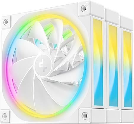 Купить Deepcool FL12R weiss Reverse 3er Pack 120 mm - 33,9 dB - 500 rpm (R-FL12R-WHAPN3-G) в магазине wardena.ru