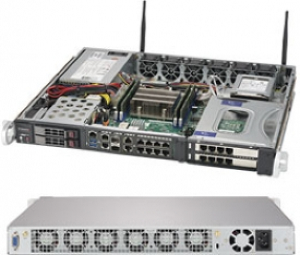 Купить Server Supermicro SYS-1019D-16C-FHN13TP SuperServer • 513BTS-505WB • X11SDW-16C-TP13F • 1U IPMI в магазине wardena.ru