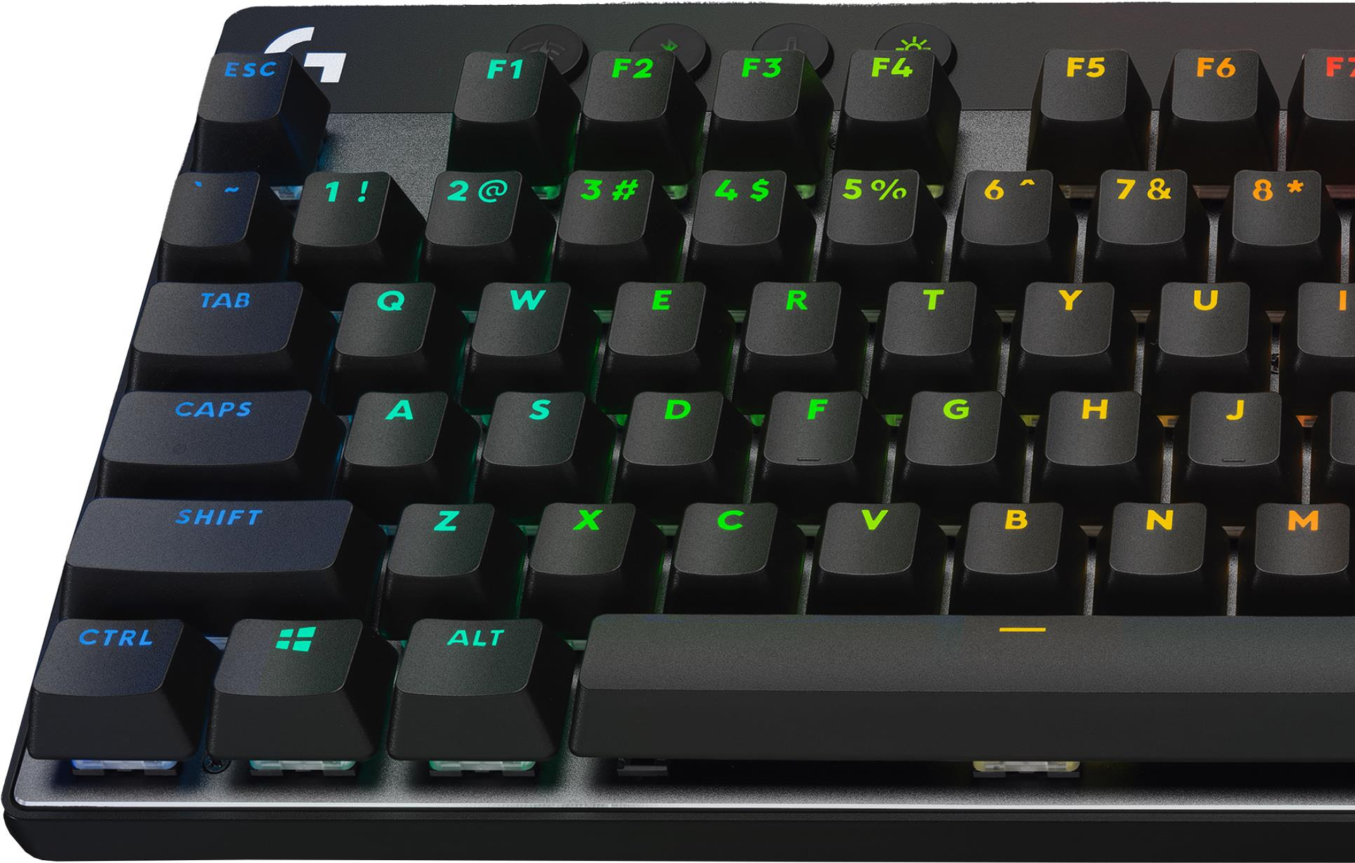 Купить Logitech G PRO X TKL - Tastatur - Gaming - Hintergrundbeleuchtung - kabellos - Bluetooth, 2.4 GHz - QWERTZ - Schweiz - Tastenschalter: Tactile - Schwarz (920-012132) в магазине wardena.ru