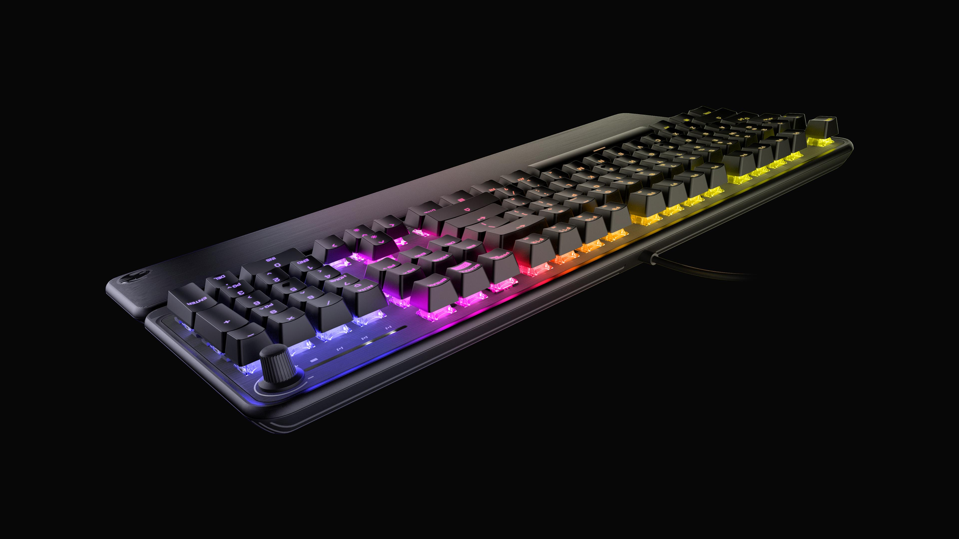 Купить ROCCAT Pyro Tastatur USB QWERTY Nordisch Schwarz (ROC-12-625) в магазине wardena.ru