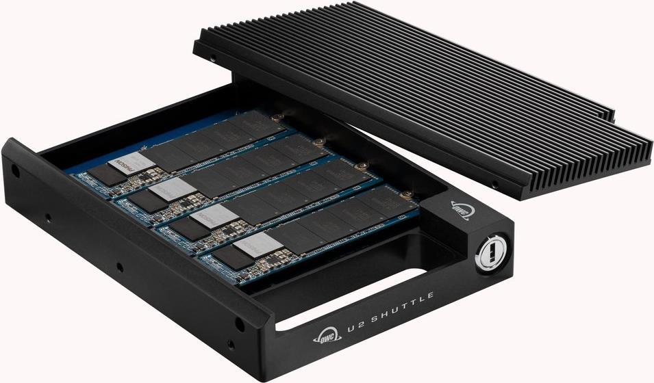 Купить OWC U2 Shuttle SSD-Gehäuse Schwarz 3.5"  (OWCU2SHUTTLE) в магазине wardena.ru