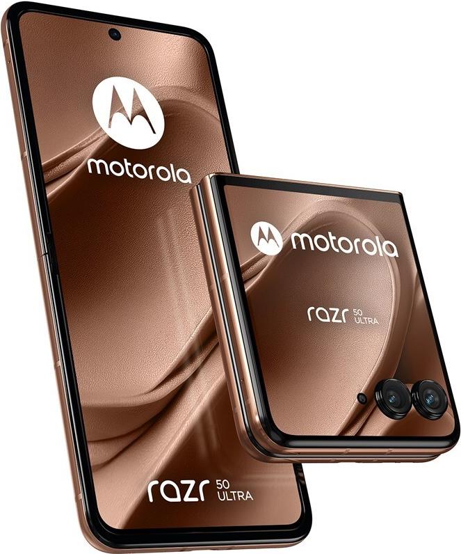 Купить Motorola razr 50 ultra 17,5 cm (6.9") Dual-SIM Android 14 5G USB Typ-C 12 GB 512 GB 4000 mAh Mokka (PB1T0117PL) в магазине wardena.ru