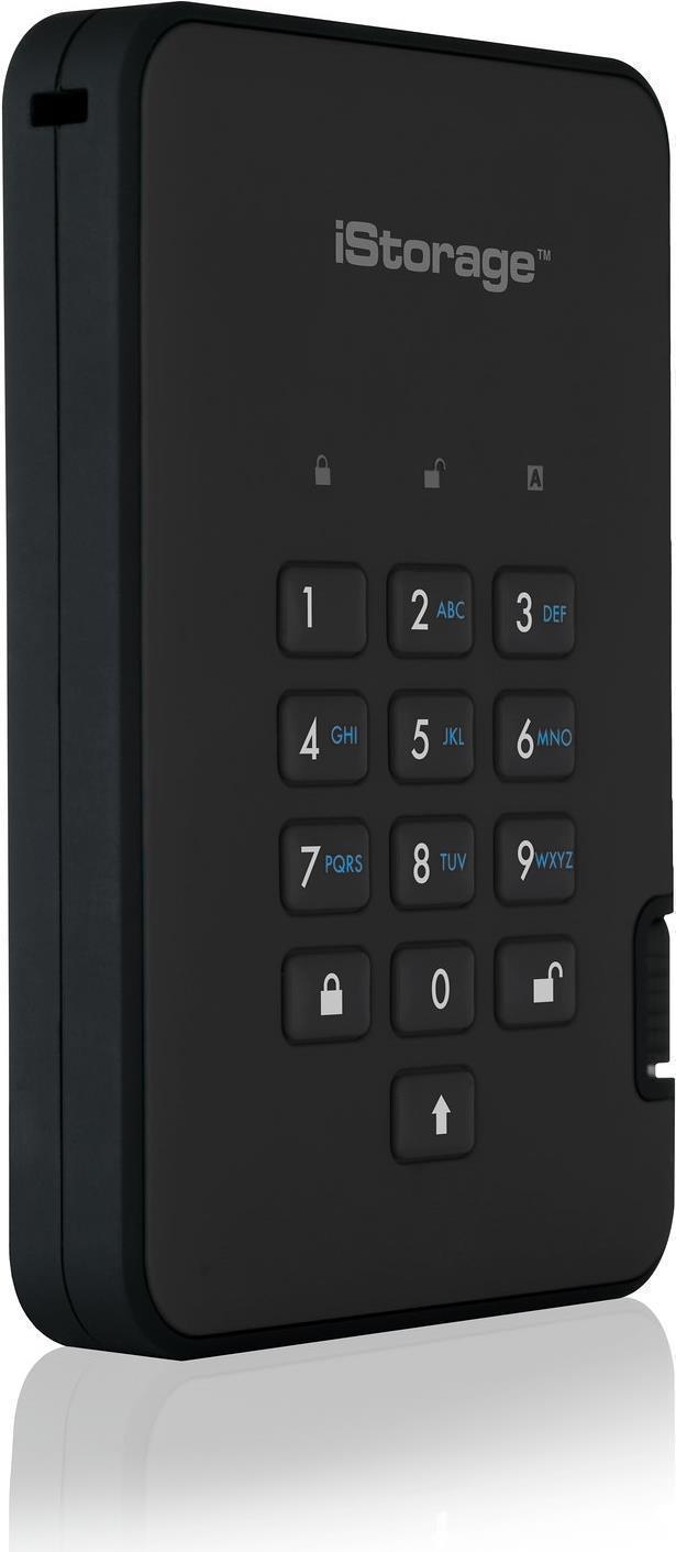 Купить iStorage diskAshur² - SSD - verschlüsselt - 8 TB - extern (tragbar) - USB 3.1 - FIPS 140-2 Level 3, FIPS 197, 256-bit SHA, 256-bit AES-XTS - Phantomschwarz - TAA-konform (IS-DA2-256-SSD-8000-B) в магазине wardena.ru