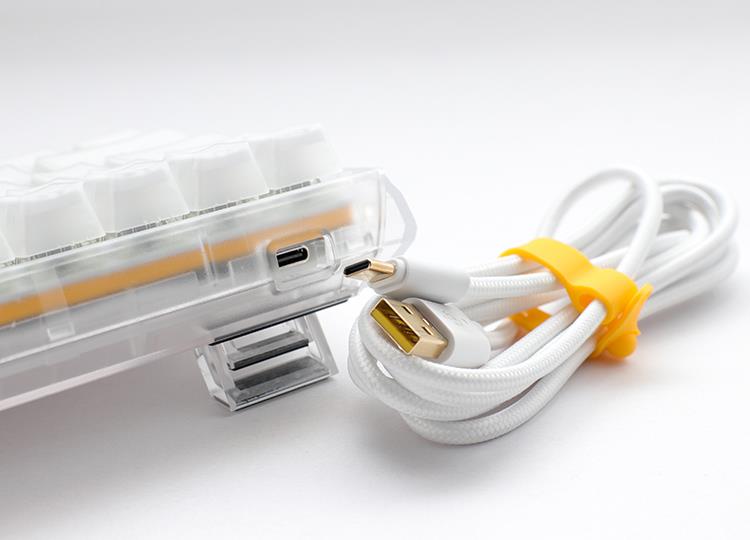 Купить Ducky One 3 Aura White Mini Gaming Tastatur, RGB LED - MX-Red (US) (DKON2161ST-RUSPDAWWWWC1) в магазине wardena.ru