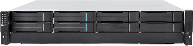 Купить Infortrend EonStor GSe Pro 3008 NAS Rack (2U) Eingebauter Ethernet-Anschluss Schwarz - Grau (GSEP300800RPC-8B32) в магазине wardena.ru