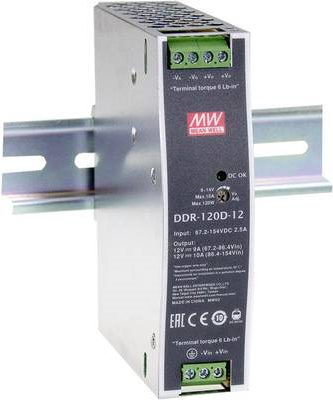 Купить MEAN WELL DDR-120D-24 Netzteil & Spannungsumwandler (DDR-120D-24) в магазине wardena.ru