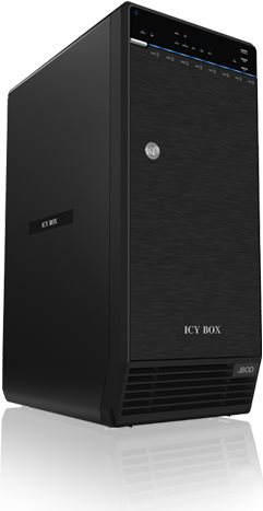 Купить RaidSonic ICY BOX IB-3680SU3 - Festplatten-Array - 8 Schächte (SATA-600) - 0 x - SATA 3Gb/s, USB3.0 (extern) (IB-3680SU3) в магазине wardena.ru