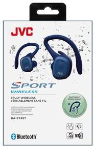 Купить JVC HA-ET45T-A-U Kopfhörer & Headset Ohrbügel - im Ohr Blau (HA-ET45T-A-U) в магазине wardena.ru