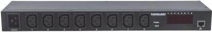 Купить Intellinet Intelligent - Stromverteilungseinheit (Rack - einbaufähig) - Wechselstrom 110-240 V - Ethernet - Eingabe, Eingang IEC 60320 C20 - Ausgangsbuchsen: 8 (IEC 60320 C13) - 48.3 cm (19") (163682) в магазине wardena.ru