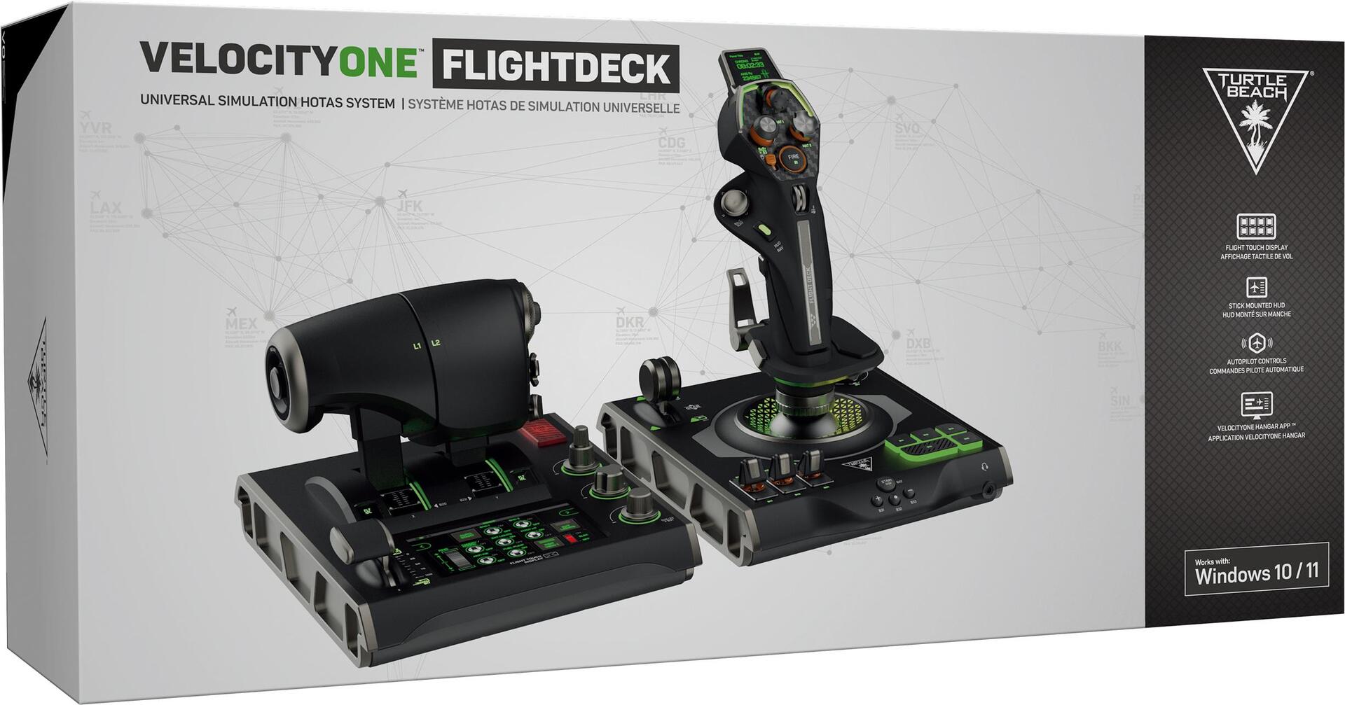 Купить Turtle Beach VelocityOne Schwarz USB Flightstick Analog / Digital PC (TBS-0724-05) в магазине wardena.ru