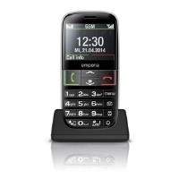 Купить emporiaEUPHORIA - Feature Phone - microSD slot - LCD-Anzeige - 240 x 320 Pixel - rear camera 2 MP - Schwarz (V50_001) в магазине wardena.ru