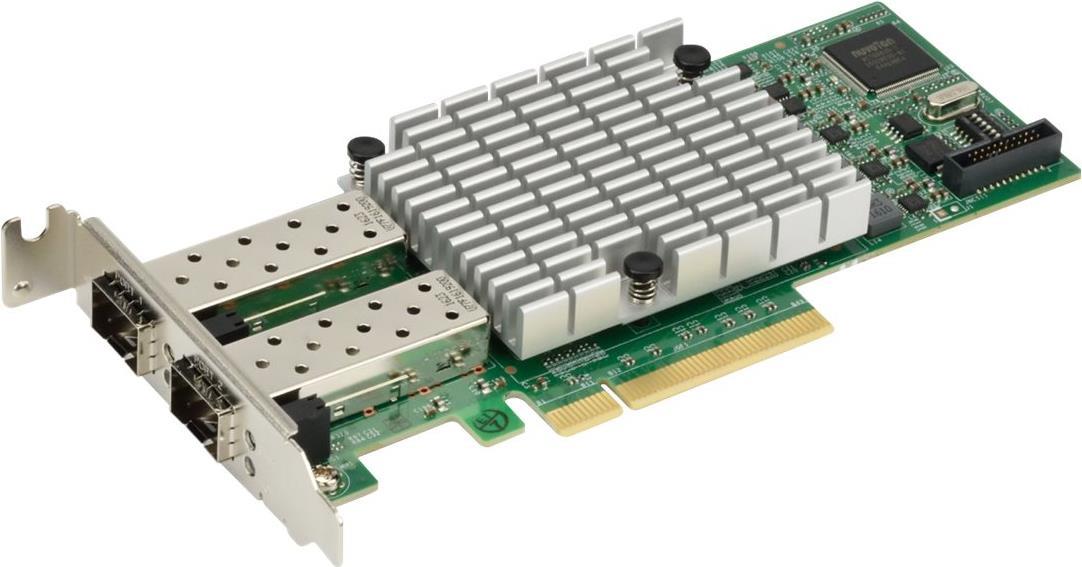 Купить Super Micro Supermicro Add-on Card AOC-S25G-i2S - Netzwerkadapter - PCIe 3.0 x8 Low-Profile - 25 Gigabit SFP28 x 2 (AOC-S25G-I2S-O) в магазине wardena.ru