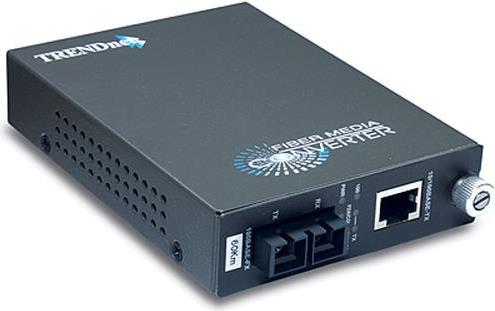 Купить TRENDnet TFC-110 S60 - Medienkonverter - Ethernet, Fast Ethernet - 10Base-T, 100Base-FX, 100Base-TX - SC-Einzelmodus / RJ-45 - bis zu 60 km (TFC-110S60) в магазине wardena.ru