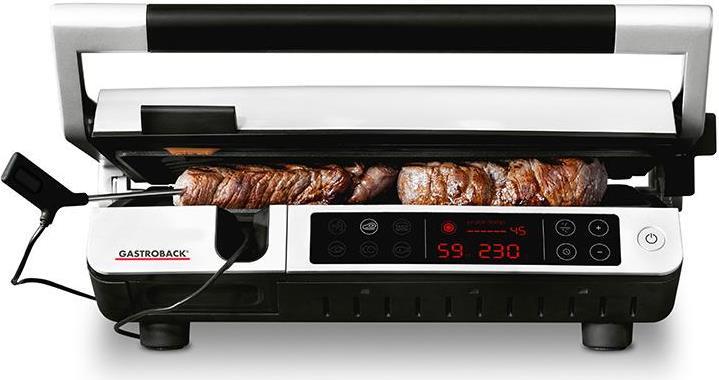 Купить Gastroback DESIGN BBQ ADVANCED CONTROL - Schwarz - Weiß - Rechteckig - Berührung - 1632 cm² - 340 x 240 mm - 2000 W (42539) в магазине wardena.ru