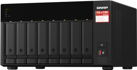 Купить QNAP TS-873A NAS Tower Ethernet/LAN Schwarz V1500B (TS-873A-SW5T) в магазине wardena.ru