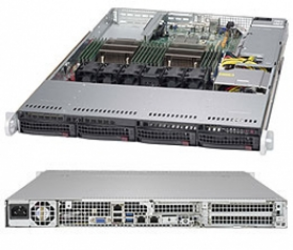 Купить Server Supermicro SYS-6018R-TDW SuperServer • 815TQ-600WB • X10DDW-i • 1U IPMI в магазине wardena.ru