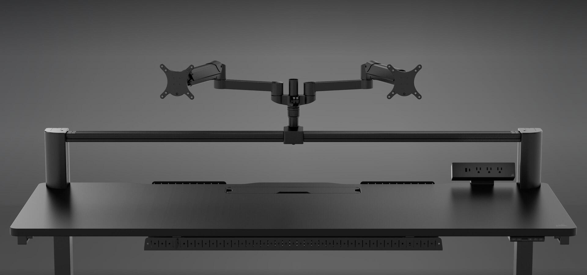 Купить Corsair Platform 6 Elevate Schreibtisch Schwarz inkl. Monitorhalterung - • Stilvoller und vielseitiger höhenverstellbarer Computerschreibtisch • Zwei Elektromotoren mit gespeicherten Höheneinstellungen • Einschließlich z (CF-9500051-EU) в магазине wardena.ru