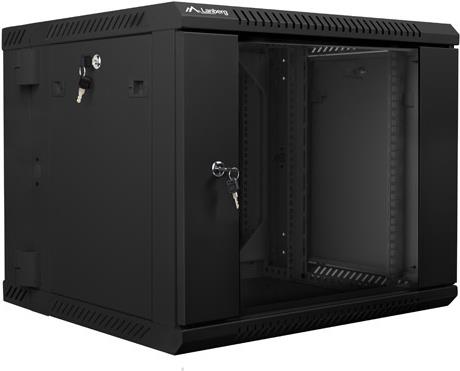 Купить Lanberg WF02-6609-10B Rack 9U Wandmontiertes Regal Schwarz (WF02-6609-10B) в магазине wardena.ru