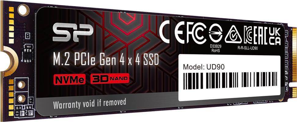 Купить Silicon Power UD90 M.2 4 TB PCI Express 4.0 3D NAND NVMe (SP04KGBP44UD9005) в магазине wardena.ru