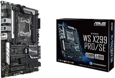 Купить ASUS WS X299 PRO/SE - Motherboard - ATX - LGA2066 Socket - X299 - USB 3,1 Gen 1, USB-C Gen2, USB 3,1 Gen 2 - 2 x Gigabit LAN - HD Audio (8-Kanal) (90SW00A0-M0EAY0) в магазине wardena.ru