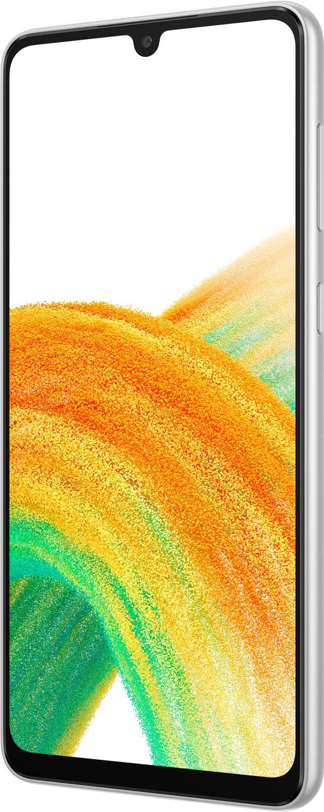 Купить Samsung Galaxy A33 5G - 5G Smartphone - Dual-SIM - RAM 6 GB / Internal Memory 128 GB - microSD slot - OLED-Display - 6.4" - 2400 x 1080 Pixel (90 Hz) - 4x x Rückkamera 48 MP, 8 MP, 5 MP, 2 MP - front camera 13 MP - Aweso (SM-A336BZWGEUE) в магазине wardena.ru