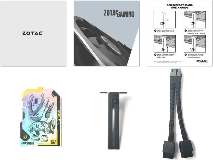 Купить ZOTAC GAMING GeForce RTX 4070 Trinity - Grafikkarten - GeForce RTX 4070 - 12GB GDDR6X - PCIe 4,0 x16 - HDMI, 3 x DisplayPort (ZT-D40700D-10P) в магазине wardena.ru