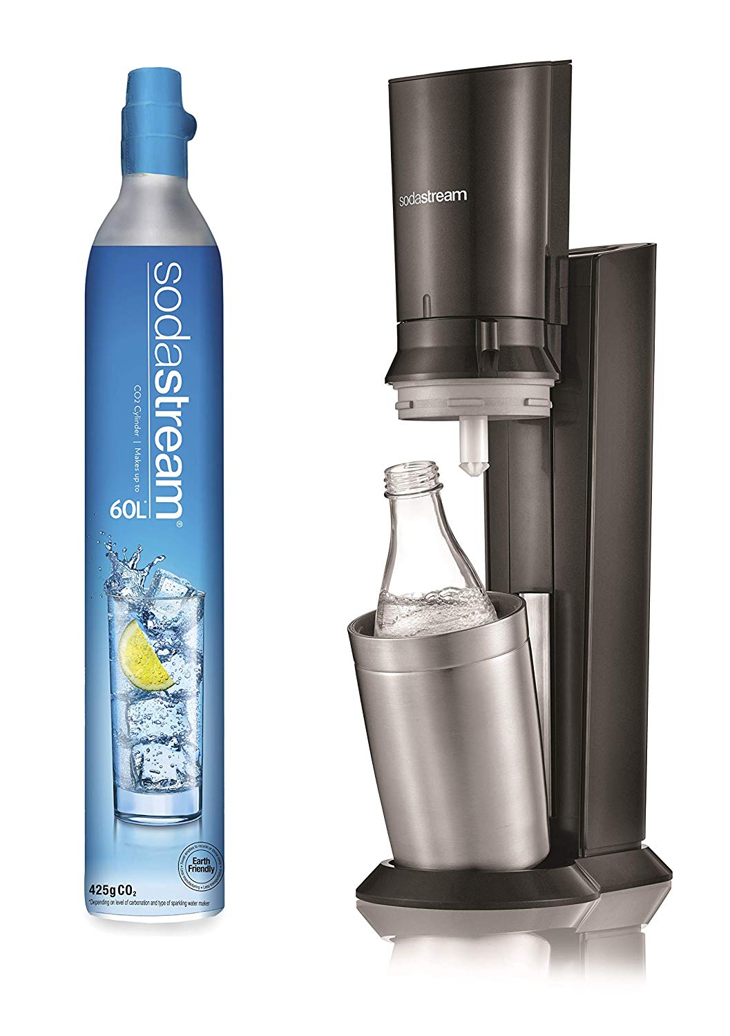 Купить Soda Club Crystal Wassersprudler - Schwarz (1016512491) в магазине wardena.ru