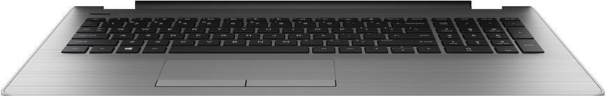 Купить HP 929904-031 Notebook-Ersatzteil Gehäuse-Unterteil+Tastatur (929904-031) в магазине wardena.ru
