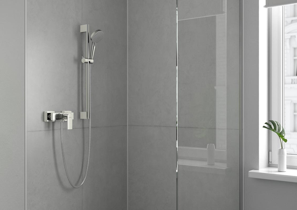 Купить Hansgrohe Vernis Blend Душевой набор Vario cо штангой Crometta 65 cм хром 26275000 в магазине wardena.ru