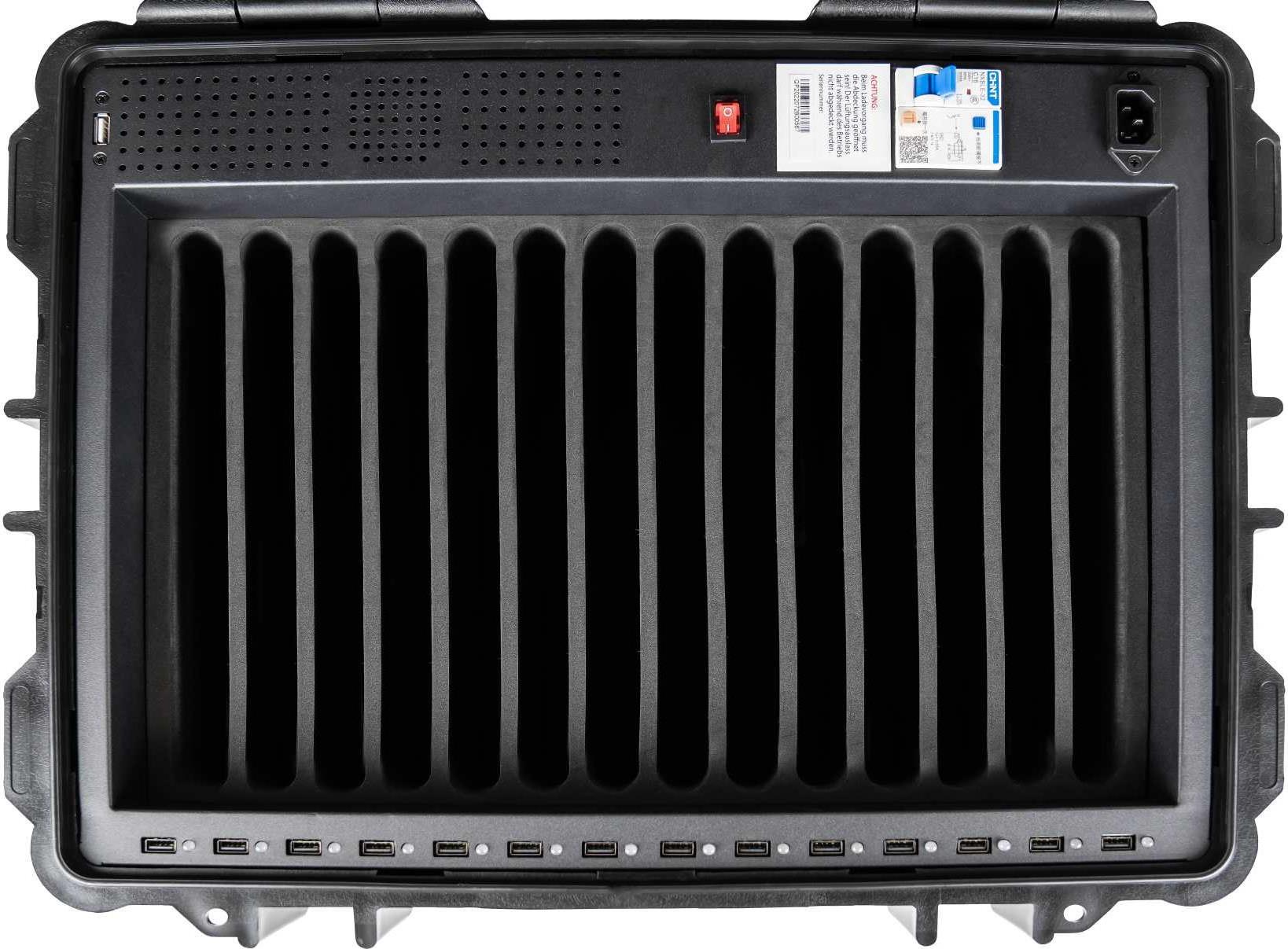 Купить Good Connections ATON4 T14S Tablet-Ladetrolley, Sync-Funktion, spritzwassergeschützt, schwarz (PCT02-B14S) в магазине wardena.ru