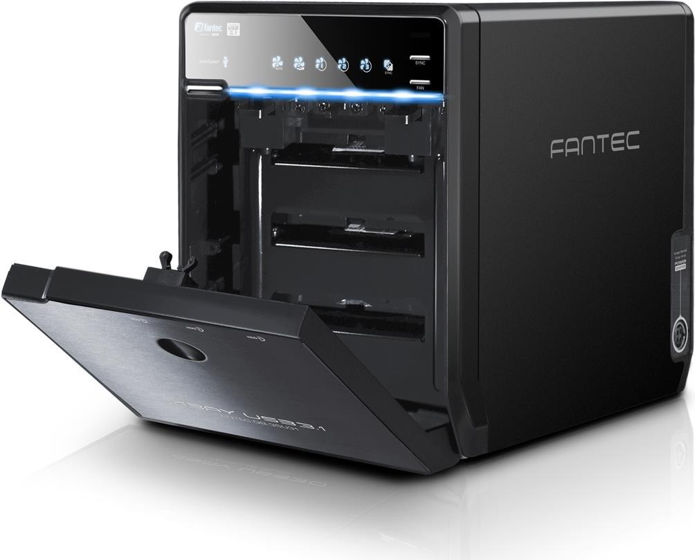 Купить FANTEC QB-35U31 - Festplatten-Array - 4 Schächte (SATA-600) - USB 3,1 Gen 2 (extern) (1971) в магазине wardena.ru