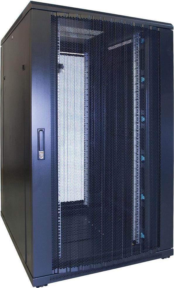 Купить DSIT 27 HE 19” Serverschrank, mit perforierter Fronttür (BxTxH) 800 x 1000 x 1400mm (DS8027PP) в магазине wardena.ru
