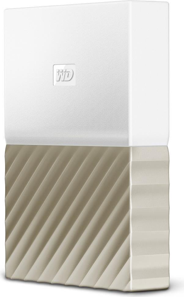 Купить WD My Passport Ultra WDBFKT0030BGD - Festplatte - verschlüsselt - 3TB - extern (tragbar) - USB3.0 - 256-Bit-AES - Weißgold (WDBFKT0030BGD-WESN) в магазине wardena.ru
