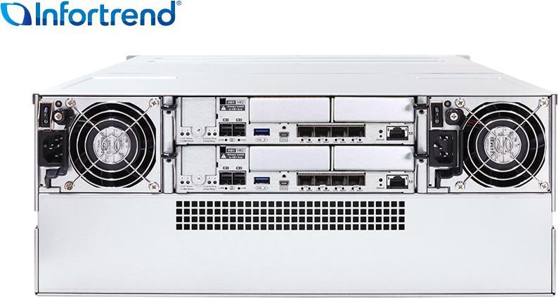 Купить Infortrend GS4024R02C0FD-8V32 4U/24bay red.-ctrl Disk-Array Rack (4U) (GS4024R02C0FD-8V32) в магазине wardena.ru