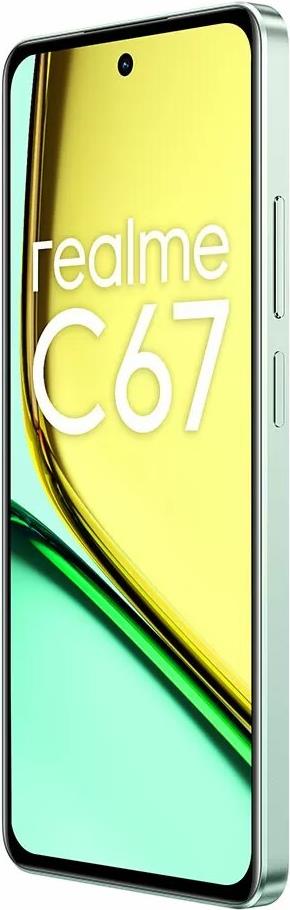 Купить realme C67 17,1 cm (6.72") Dual-SIM Android 13 4G 6 GB 128 GB 5000 mAh Grün () в магазине wardena.ru