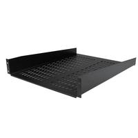 Купить StarTech.com 2 HE Fest montierter Fachboden für Server Rack - Schrank bis 22 Kg - 55cm Tief - belüftet - Rack-Shelf (belüftet) - Schwarz - 2U - 55,9 cm (22") (CABSHELF22V) в магазине wardena.ru