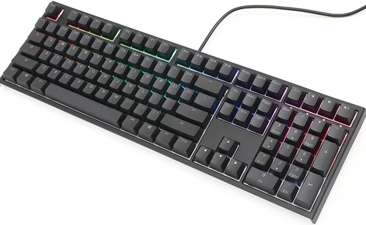 Купить Ducky One 2 Backlit PBT Gaming Tastatur, MX-Brown, RGB LED - schwarz (DKON1808ST-BDEPDAZT1) в магазине wardena.ru