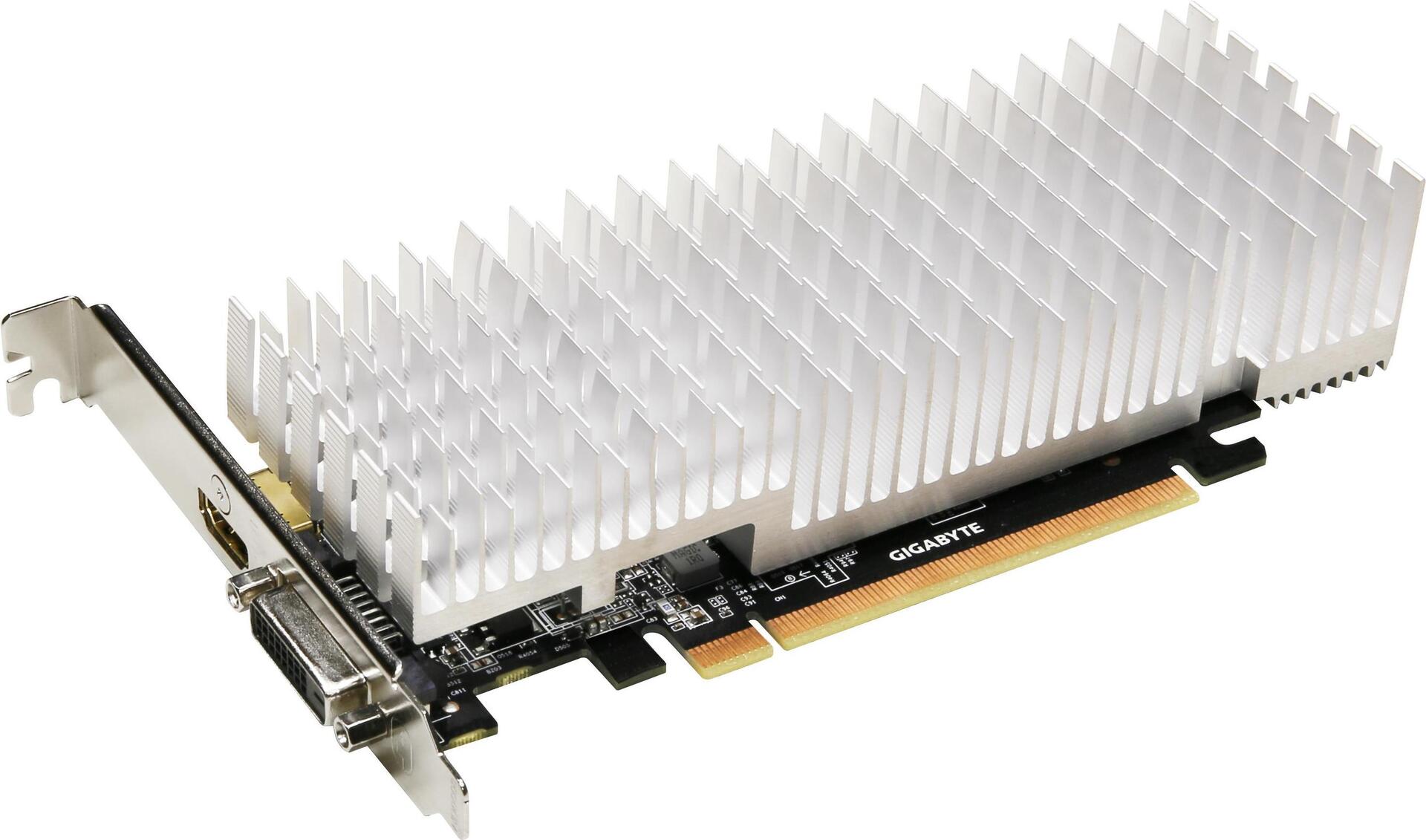 Купить Gigabyte GV-N1030SL-2GL - Grafikkarten - GF GT 1030 - 2GB GDDR5 - PCIe 3.0 Low-Profile - DVI, HDMI (GV-N1030SL-2GL) в магазине wardena.ru