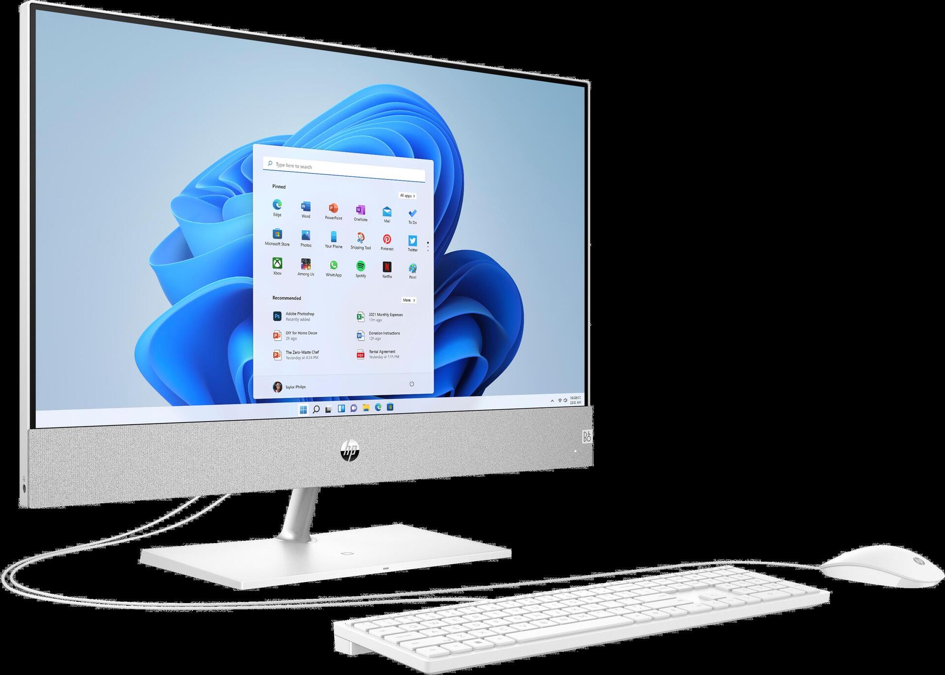 Купить HP Pavilion 24-ca1005ng - All-in-One (Komplettlösung) - Ryzen 7 5825U / 2 GHz - RAM 16 GB - SSD 512 GB - NVMe - Radeon Graphics - GigE - WLAN: 802.11a/b/g/n/ac, Bluetooth 5.0 - Win 11 Home - Monitor: LED 60.5 cm (23.8") (72X92EA#ABD) в магазине wardena.ru