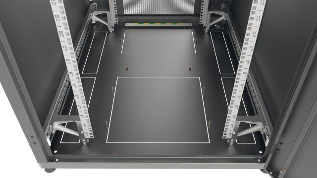 Купить EFB Elektronik Serverschrank PRO 47HE, 800x1000 mm, RAL9005, 48,30cm (19") Serverschrank entsprechend DIN41494Stahlblechgehäuse mit verschraubtem Rahmengestell, komplett vormontiert, eigenbelüftet, zerlegbarInnenseitig v (PRO-4780TS.P2) в магазине wardena.ru