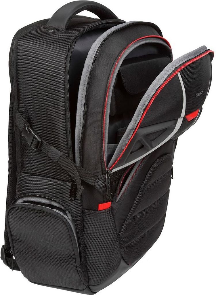 Купить Targus Strike Gaming Laptop Backpack - Notebook-Rucksack - 43.9 cm (17.3") - Schwarz, Rot (TSB900EU) в магазине wardena.ru