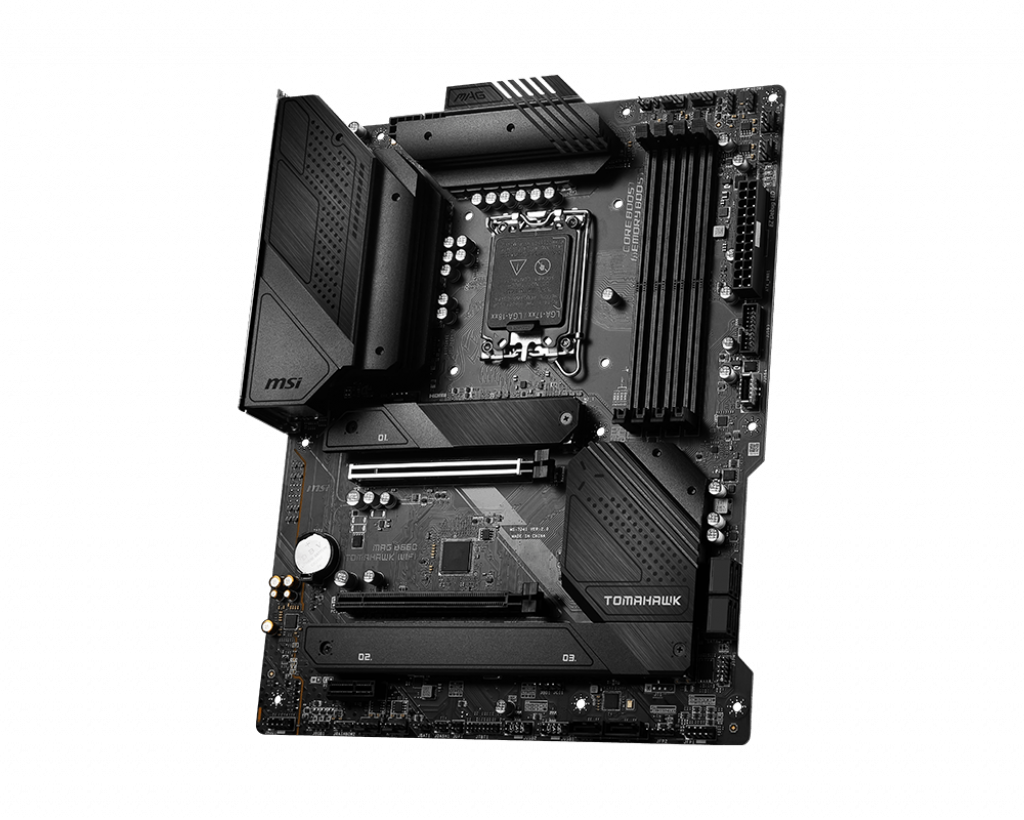 Купить MSI MAG B660 TOMAHAWK WIFI - Motherboard - ATX - LGA1700-Sockel - B660 Chipsatz - USB-C Gen2, USB 3.2 Gen 1, USB 3.2 Gen 2, USB-C Gen 2x2 - 2.5 Gigabit LAN, Wi-Fi, Bluetooth - Onboard-Grafik (CPU erforderlich) - HD Audio (7D41-012R) в магазине wardena.ru