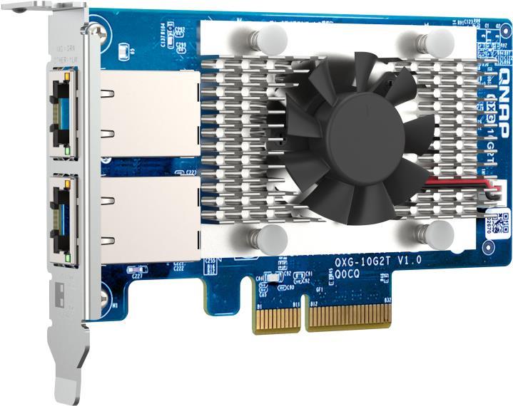 Купить QNAP QXG-10G2T Netzwerkkarte Eingebaut Ethernet 10000 Mbit/s (QXG-10G2T) в магазине wardena.ru