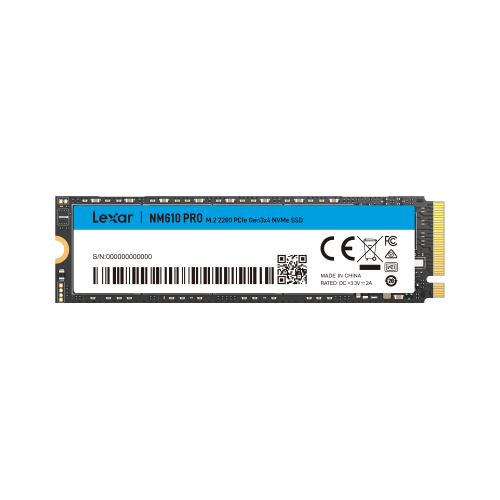 Купить Lexar NM610PRO M.2 2 TB PCI Express 3.0 NVMe (LNM610P002T-RNNNG) в магазине wardena.ru