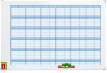 Купить NOBO Jahresplaner Performance (B)900 x (H)600 mm 1 Jahr in 12 Monaten, weiße, magnethaftende, beschreibbare (3048001) в магазине wardena.ru